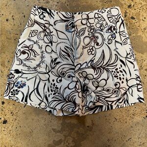 ZARA Floral Patterned Women's Shorts size XS